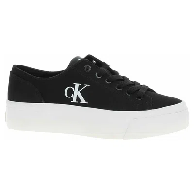 Dámská obuv Calvin Klein YW0YW01763 0GM Black-Bright White 39