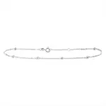 Soliter Oblíbený stříbrný náramek na nohu 461 001 01398 04