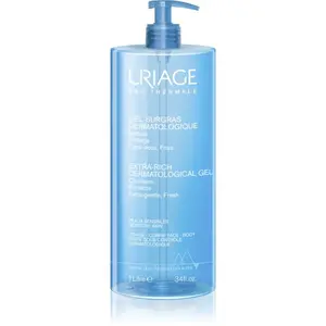 Uriage Hygiène Extra-Rich Dermatological Gel čisticí gel na obličej a tělo 1000 ml