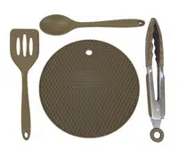 Trakker silikonové kuchyňské nádobí armolife silicone utensil set