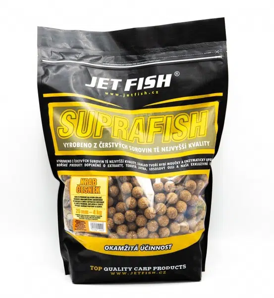 Jet fish boilie supra fish 4 kg economy - chilli krill 20 mm