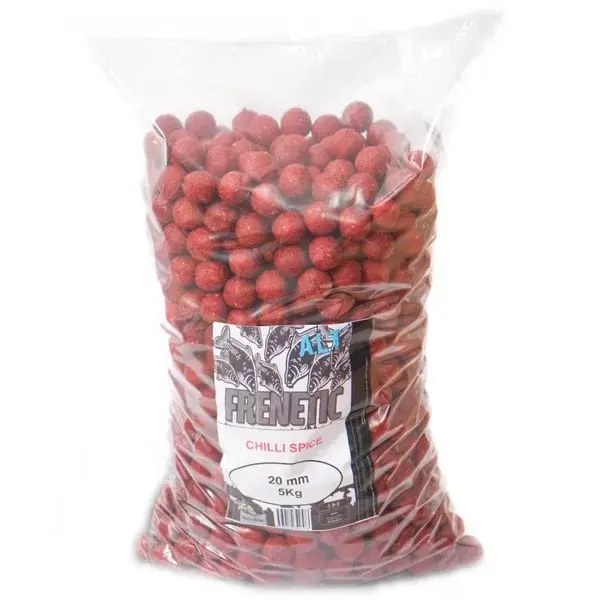 Carp only boilies frenetic a.l.t. chilli spice 5 kg-20 mm
