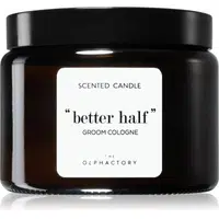 Ambientair The Olphactory Groom Cologne vonná svíčka (brown) Better Half 360 g
