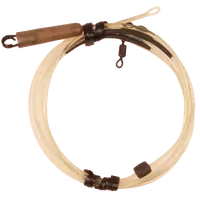 Korda koncová montáž dark matter leader heli 40 lb 1 m - weed