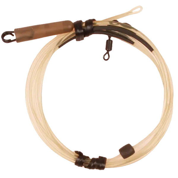 Korda koncová montáž dark matter leader heli 40 lb 1 m - weed