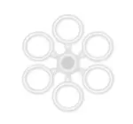 Delphin gumičky na nástrahy baitfix - velikost s 5 mm