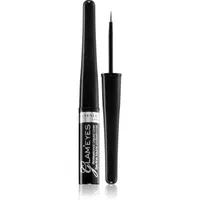 Rimmel Glam' Eyes tekuté oční linky odstín 001 Black 3.5 ml