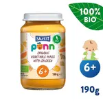 Salvest PONN BIO Kuracie mäso so zeleninovým pyré (190 g)