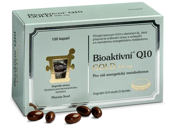 Pharma Nord Bioaktivní Q10 Gold 100mg Cps.150