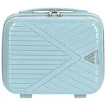 Cestovní plastový kufr Mervin velikost XS, světle modrý