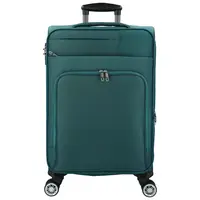 Látkový kufr Ameryx velikost M, tmavě zelený