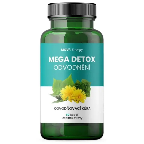 Movit Mega Detox a odvodnění 60 kapslí