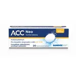 ACC® NEO 100 mg 20 šumivých tablet na vlhký kašel pro dospělé a děti od 2 let