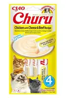 Churu Cat chicken with beef & cheese recipe 4x14g