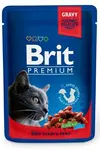 Brit Premium Cat Kapsa With Beef Stew & Peas 100g