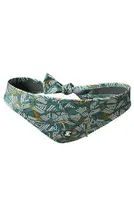 Zhero Safety Bandana šátek eco paví zeleň S