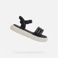 Black Girls Sandals Geox Kodette - Girls