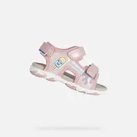 Pink Girls Sandals Geox Flaffee - Girls