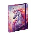 BAAGL Dosky na školské zošity A5 Jednorožec Kráľovstvo