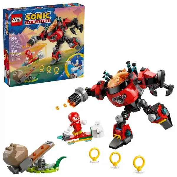 LEGO® Sonic the Hedgehog 77005 Knuckles vs. Dr. Eggman: Robotický oblek Egg