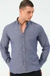 G674 DEWBERRY MEN'S SHIRT-DENIM BLUE-3