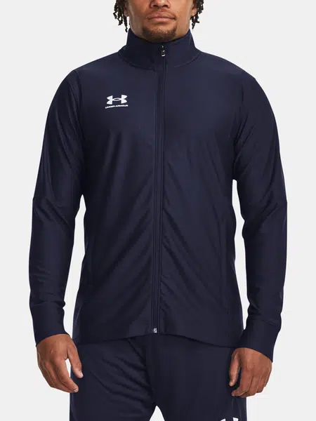 Tmavomodrá športová bunda Under Armour UA M's Ch. Track Jacket