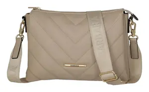 Dámska kabelka Travelite BARBARA Cozy Crossbody Bag Trio Sand