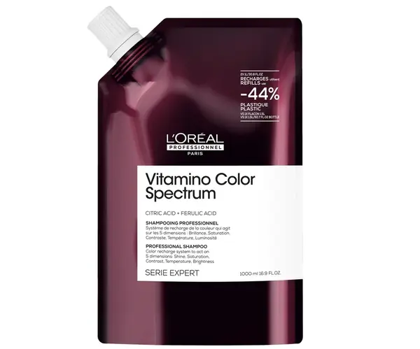Šampon pro ultra péči o barvené vlasy Loréal Professionnel Serie Expert Vitamino Color Spectrum - 1000 ml, náhradní náplň - L’Oréal Professionnel + dá