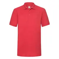 Heavy Polo Friut of the Loom Red T-shirt