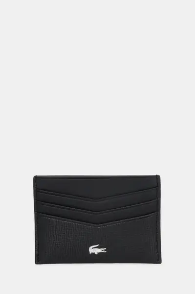 Kožené puzdro na karty Lacoste
