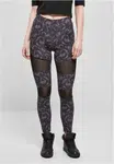 Women's leggings Tech Mesh AOP blackpaisley