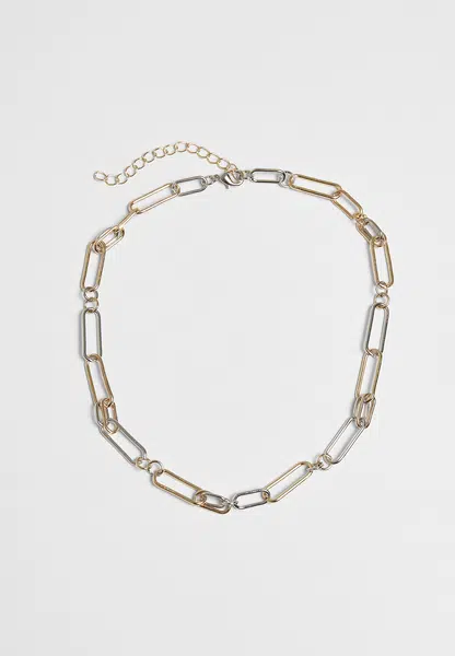 Necklace - gold and silver colors