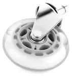 MERCURY Koliesko Premium Crystal grey, pogumované, priemer 73 mm, čap 11 mm