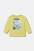 Detská bavlnená košeľa s dlhým rukávom United Colors of Benetton