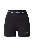 ADIDAS PERFORMANCE Športové nohavice  čierna / biela