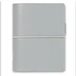 Vreckový diár Filofax Domino A7 šedý