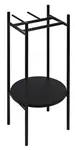Sapho Puno - Kovový podstavec pod umývadlo, čierna SKA380-2