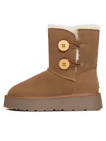 Gooce Nízke čižmy 'HUBBARD'  hnedá / gaštanová