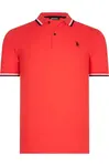 T9594 DEWBERRY MEN'S T-SHIRT-POMEGRANATE