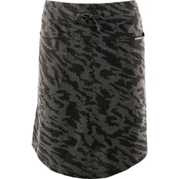 ALPINE PRO CUWERA Dámská sukně, černá, velikost