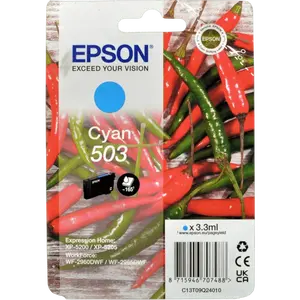 Epson 503 T09Q240 C13T09Q24010 azurová (cyan) originální cartridge