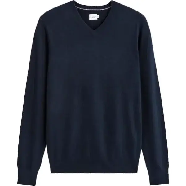 CELIO SEBASE Pánský svetr, tmavě modrá, velikost