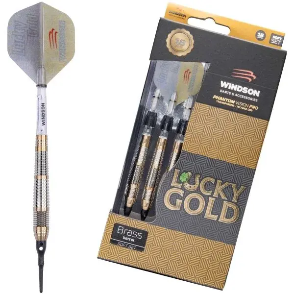 Windson LUCKY GOLD 16 G Softové šipky, zlatá, velikost