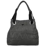 Dámska kabelka na rameno tmavo šedá - Firenze Santi