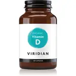 Viridian Nutrition Organic Vitamin D kapsle pro podporu zdraví kostí a zubů 60 cps