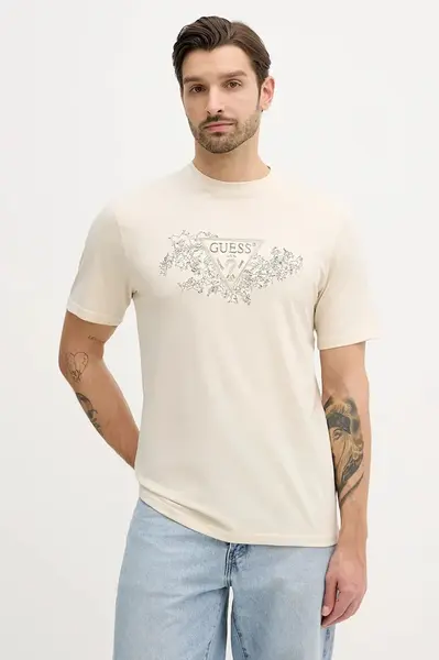 Bavlněné tričko Guess