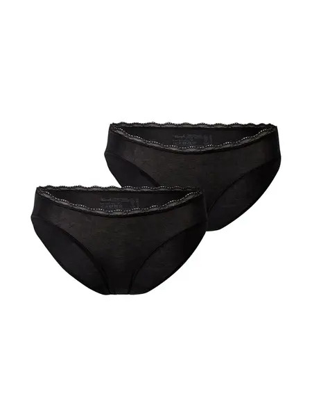 TRIUMPH Nohavičky 'Feel Of Cotton'  čierna