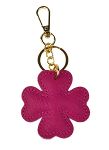 NovaKabelka.cz Klíčenka Quadrifoglia Fuxia