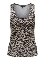 ONLY Top 'ONLLone'  kapučíno / čierna / šedobiela