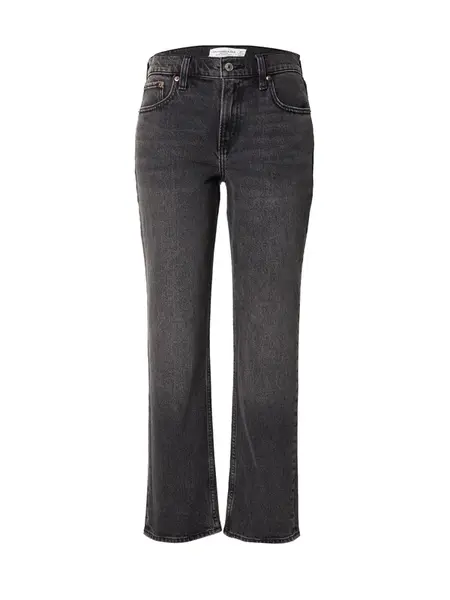 Abercrombie & Fitch Džínsy  čierny denim
